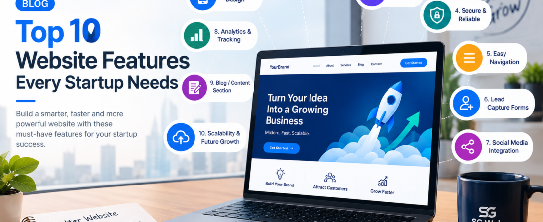 Top 10 Website Features Every Startup Needs